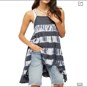 Free People Seashell Tie Dye Tunic